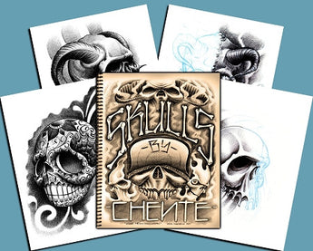 Chente Skull Sketchbook