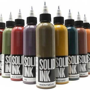 Solid Ink Opaque Set - 1oz ( 12 colors / 1oz )