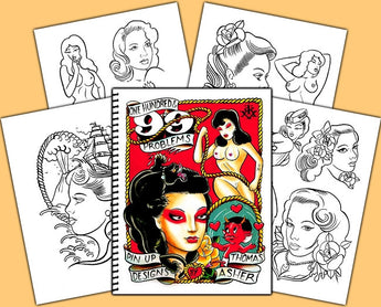 Thomas Asher - One Hundred & 99 Problems, Pin Up Designs