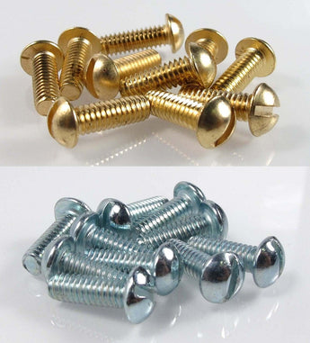 Standard Slotted 8-32 Screws ~ 10 pack
