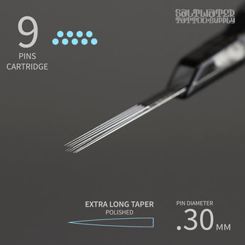 9 Cartridge Tips - Bugpin Magnum Shaders