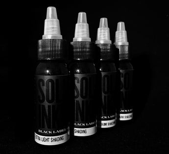 Solid Ink Black Label Grey Wash Set ( 1oz / 2oz / 4oz / 8oz )