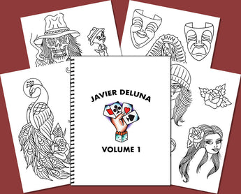 Javier DeLuna Sketchbook - Volume 1