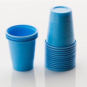 Blue Rinse Cups - 50 per bag