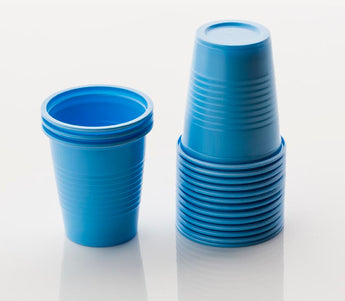 Blue Rinse Cups - 50 per bag