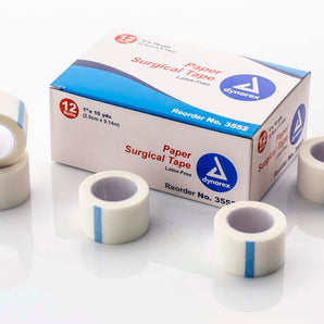 Paper Surgical Tape - 12 rolls per box
