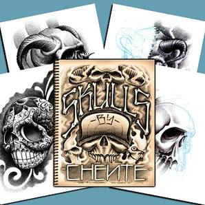 Chente Skull Sketchbook
