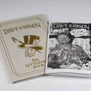 The Dave Gibson Lettering Book - Plus Limited Zine