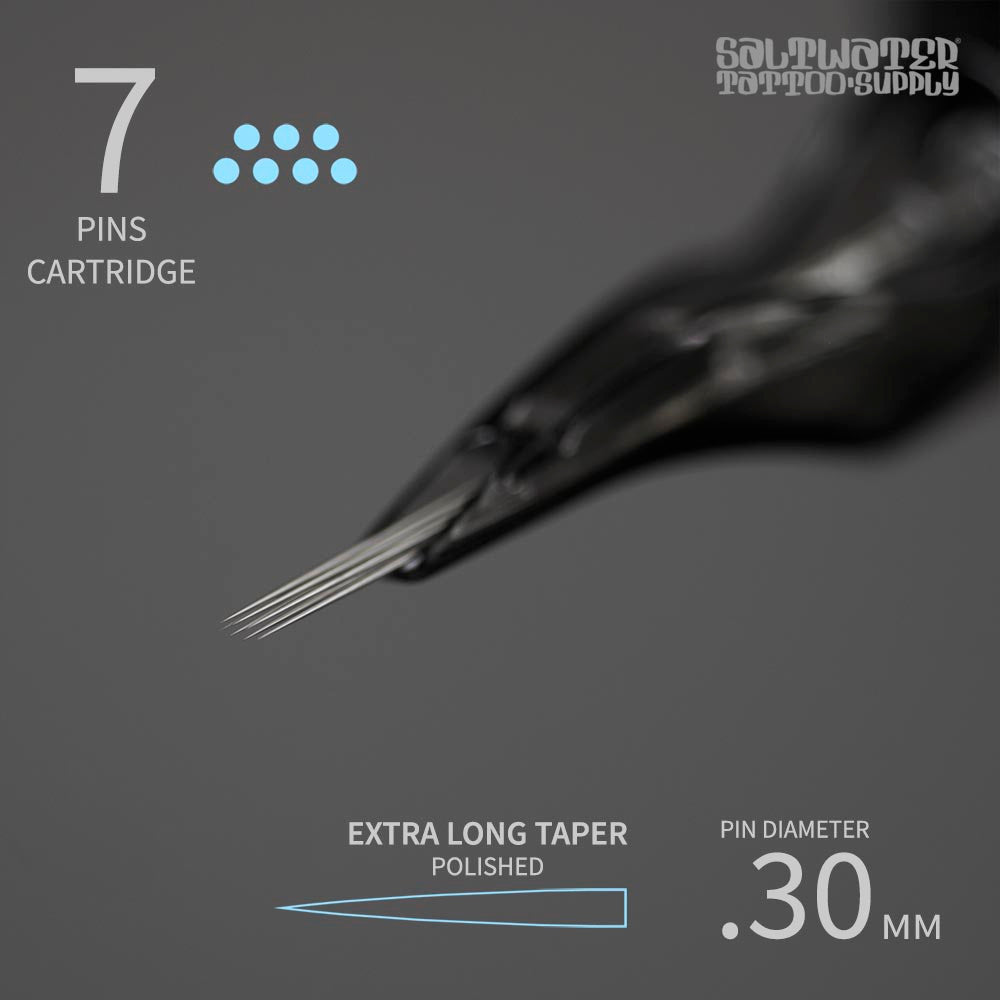 Magnum Shaders (Curved Bugpin) - Membrane Cartridge – Saltwater Tattoo ...