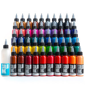 50 COLORS SET - 1oz - Solid Ink