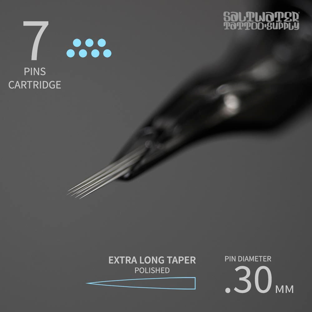 Membrane Cartridge Needles - Magnum Shaders Bugpin – Saltwater Tattoo ...